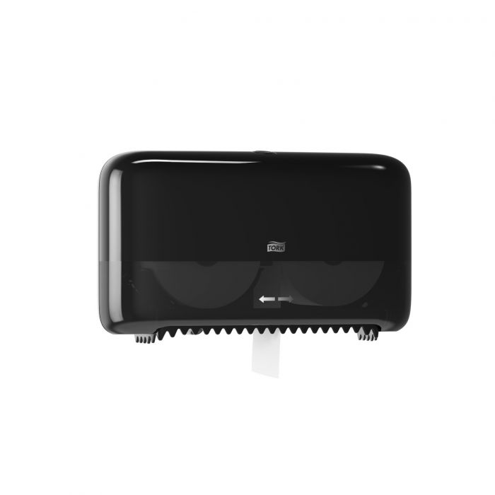 Купи Tork Двоен дозатор за тоалетна хартия на ролки Twin Coreless Mid-size, system T7 за 88.99 лв. само от Nika.bg