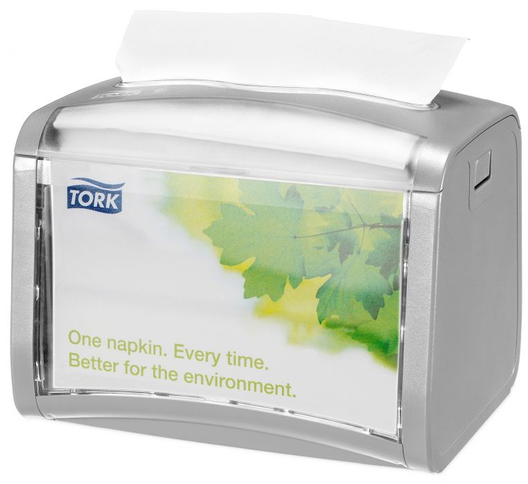 Купи Tork Дозатор за салфетки за блок маса Table top – system N4 за 51.35 лв. само от Nika.bg