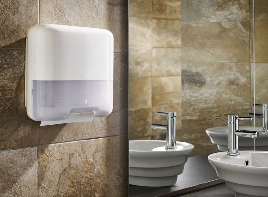 Купи Tork Дозатор за кърпи за ръце Dispenser Hand Towel Zigzag Fold Mini – system H3 за 100.86 лв. само от Nika.bg