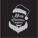 Купи Коледни салфетки, черни, Дядо Коледа, Airlaid, 20 х 20 см, 1 пл., 300 бр. за 19.18 лв. само от Nika.bg