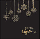 Купи Коледни салфетки, черни с орнаменти, Airlaid, 20 х 20 см, 1 пл., 300 бр. за 19.18 лв. само от Nika.bg