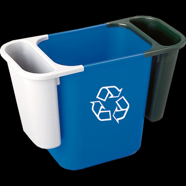 Купи Rubbermaid Офисно кошче за разделно събиране, 26.6 + 4.5 + 4.5 литра за 76.1 лв. само от Nika.bg