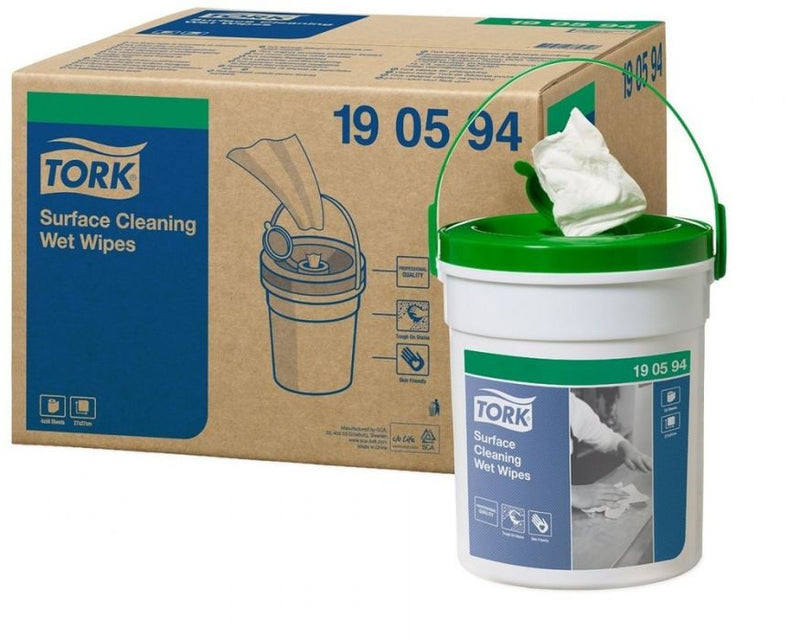 Купи Tork Кофичка с мокри кърпи за почистване Premium Wet Wipe Surface Cleaning – system W14 за 45.67 лв. само от Nika.bg