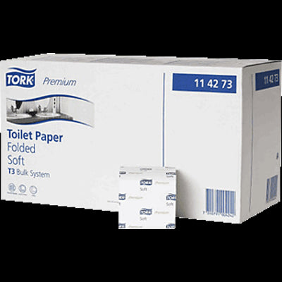 Купи Tork Тоалетна хартия на салфетки Premium Toilet Paper Folded Soft – system T3 за 115.7 лв. само от Nika.bg