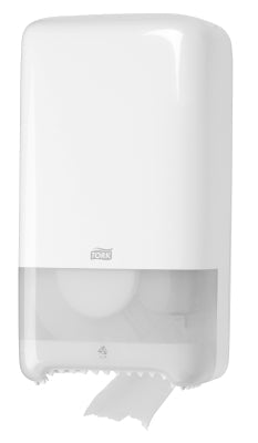 Купи Tork Дозатор за тоалетна хартия за 2 ролки Dispenser Toilet Paper Compact Roll Auto Shift – system T6 за 101.99 лв. само от Nika.bg
