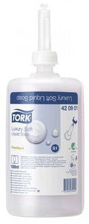 Купи Tork Концентриран течен сапун Premium Soap Liquid Luxury Soft – system S1, 6 х 1 литър за 125.35 лв. само от Nika.bg