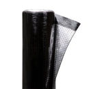 Битумна мембрана SOPRALAST 50 TV ALU - черен материал с алуминиево фолио, подходящ за покриви.