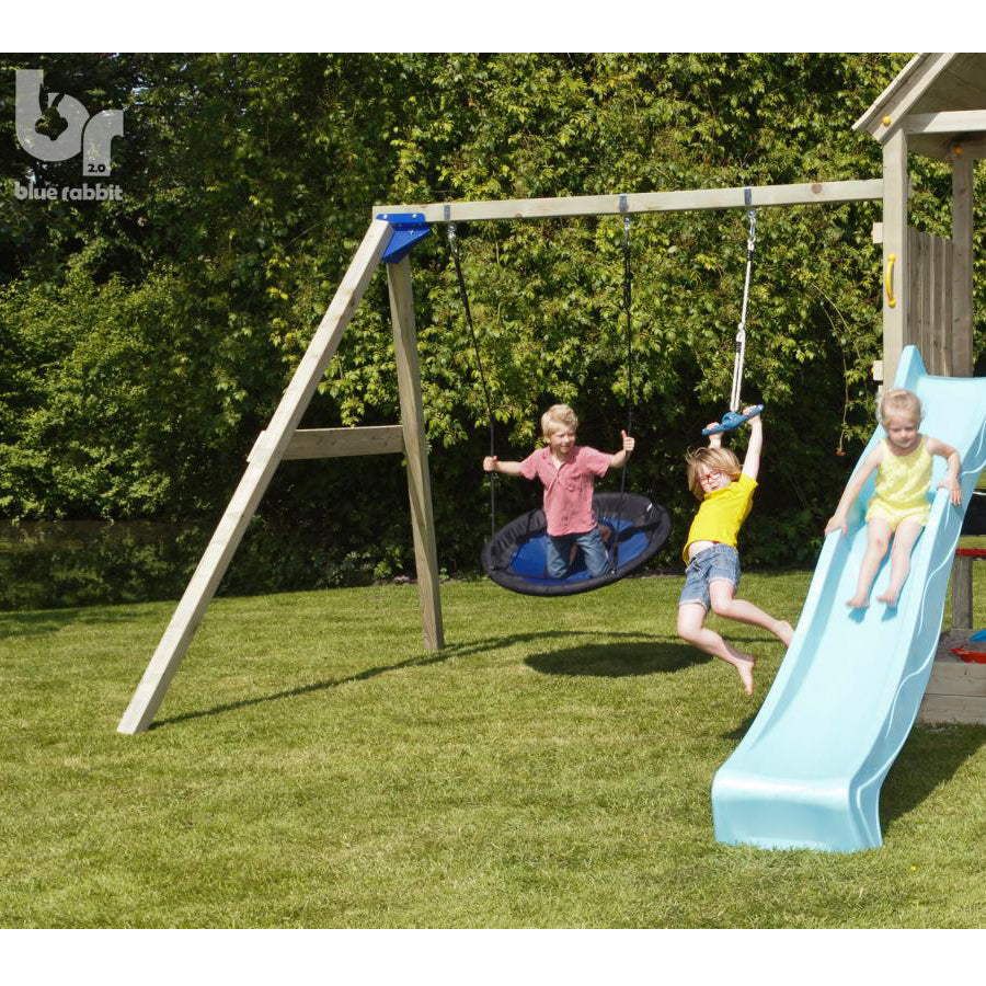 Купи Детски дървен модул за игра модел SWING, Blue Rabbit 2.0 KBT за 689.99 лв. само от Nika.bg
