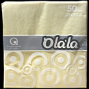 Купи Салфетки за маса “O’La La Prestige” ванилия, праскова, св.син, 33 х 33 см за 116.64 лв. само от Nika.bg